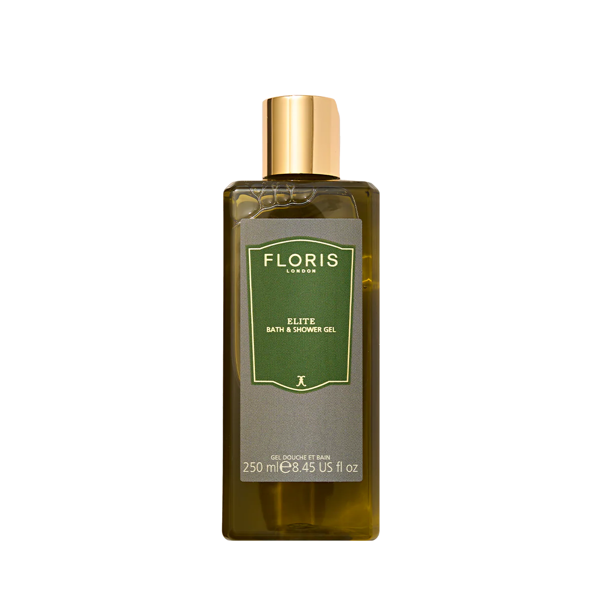 Floris London Elite Bath & Shower Gel 250ml - Luxury Scented Body Wash
