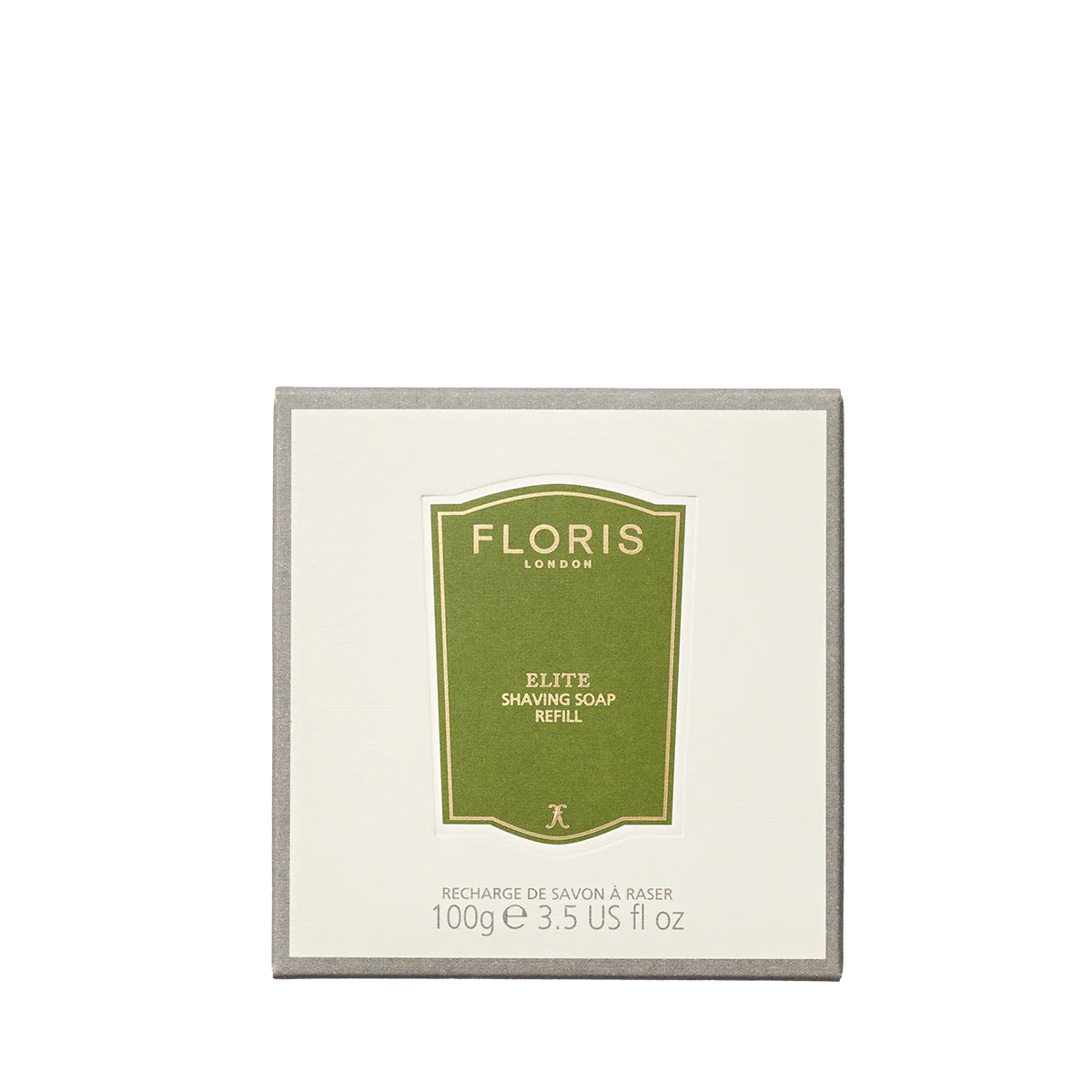 Floris London Elite Shaving Soap Refill 100g - Triple-Milled Luxury Soap Puck