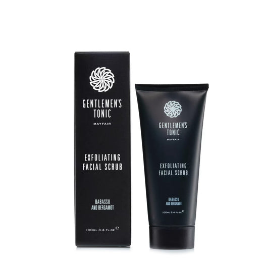 Gentlemen’s Tonic Exfoliating Facial Scrub 100ml - Deep Cleansing & Smoothing Treatment