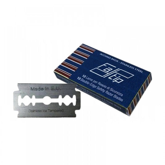 Fatip Stainless Steel Razor Blades (10pcs) – Precision & Durability