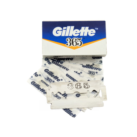 Gillette 365 Stainless Steel Double Edge Razor Blades (5pcs)