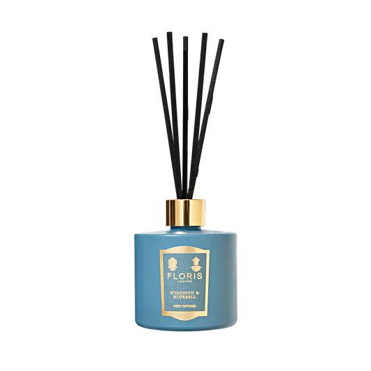 Floris London Hyacinth & Bluebell Reed Diffuser - Luxury Home Fragrance 200ml