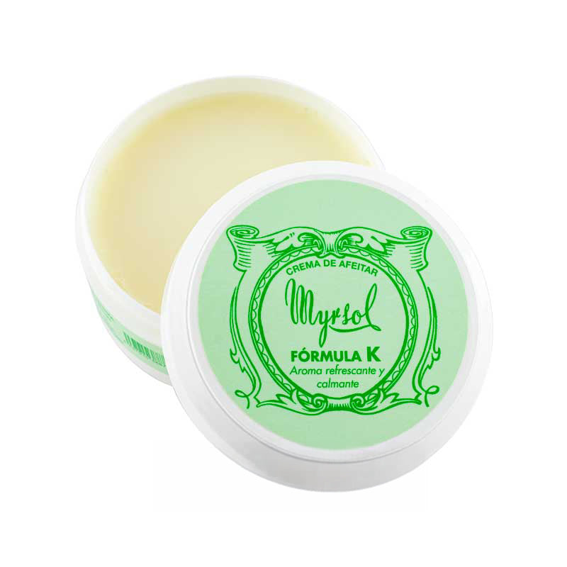 Myrsol Formula K Shaving Cream – Refreshing Peppermint & Superior Glide 150ml