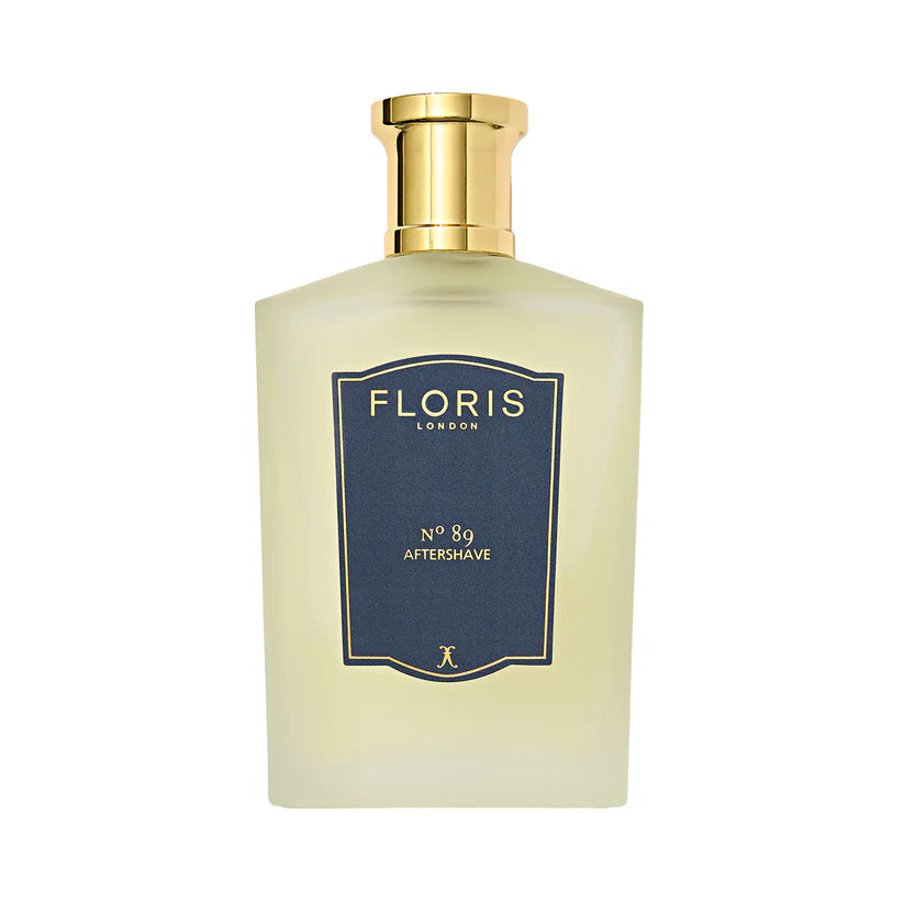 Floris London No. 89 Aftershave Lotion 100ml - Traditional Invigorating Post-Shave
