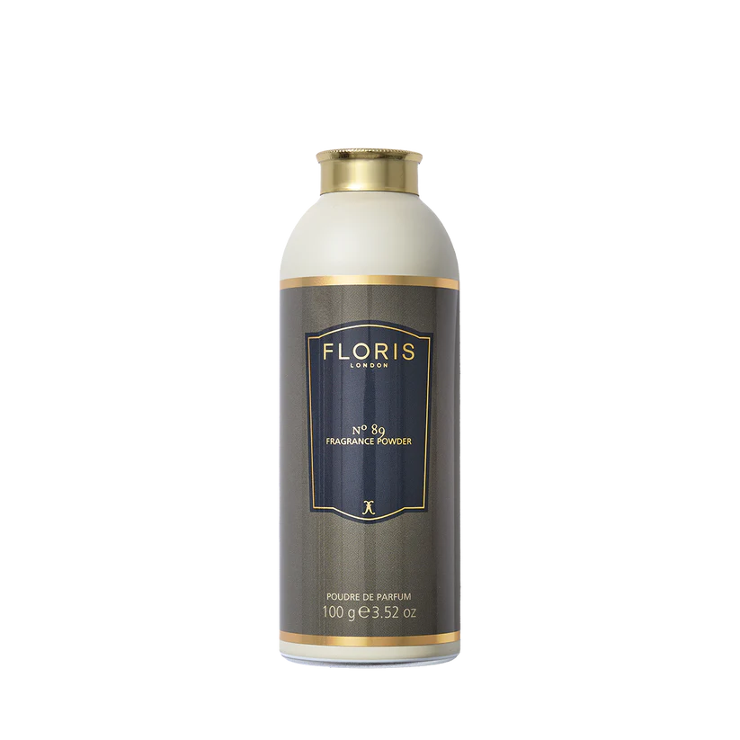 Floris London No. 89 Fragrance Powder 100g - Soothing Scented Body Powder