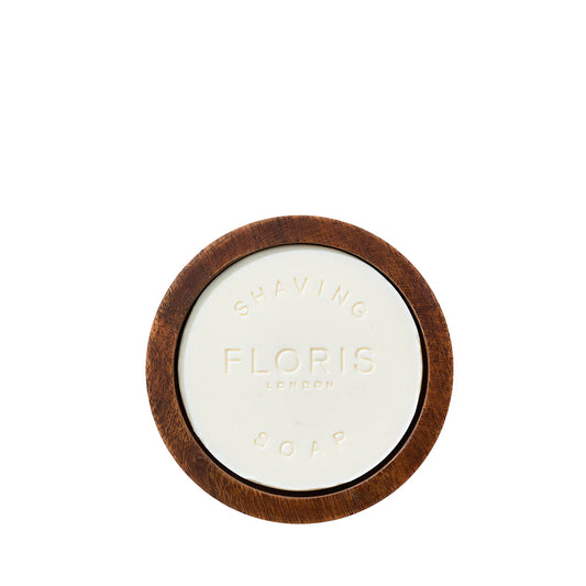 Floris London No. 89 Shaving Soap in Wooden Bowl 100g - Iconic James Bond Luxury Set