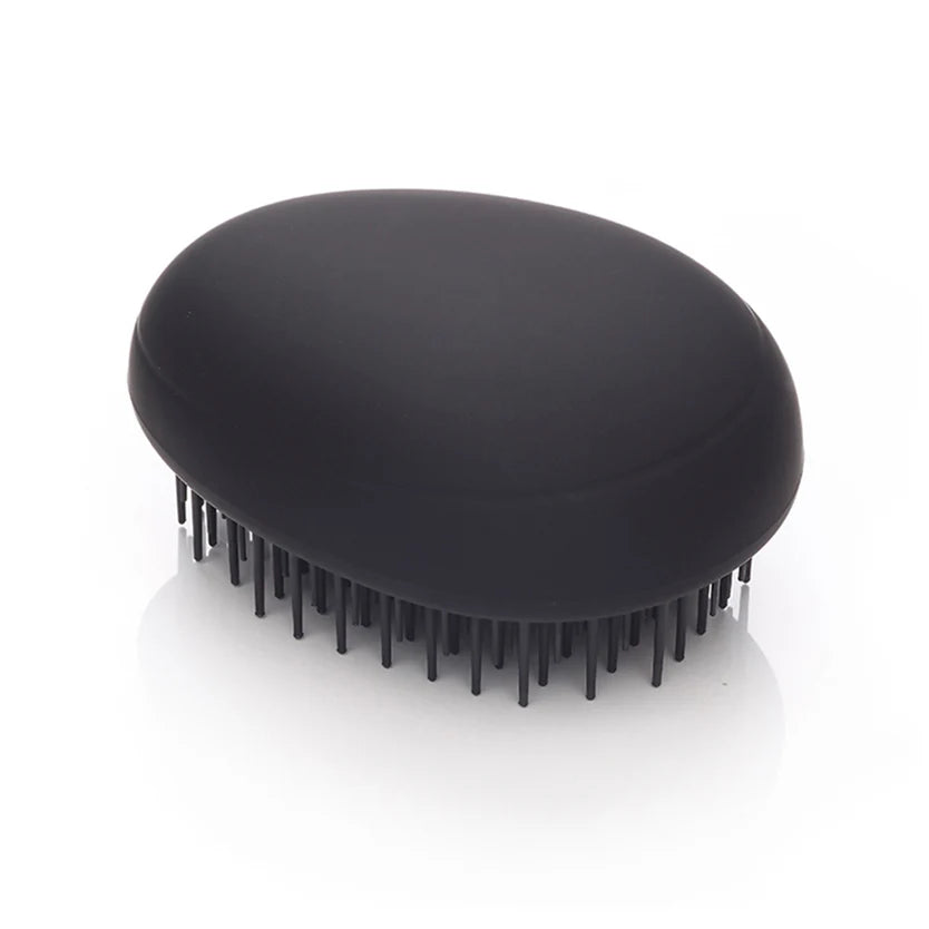 Kent Brushes Pebble Detangling Brush - Black Mat 87mm