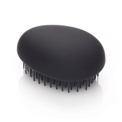 Kent Brushes Pebble Detangling Brush - Black Mat 87mm