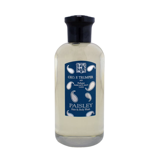 Geo. F. Trumper Paisley Hair & Body Wash - Elegant & Aromatic Dual-Action Cleanser 200ml