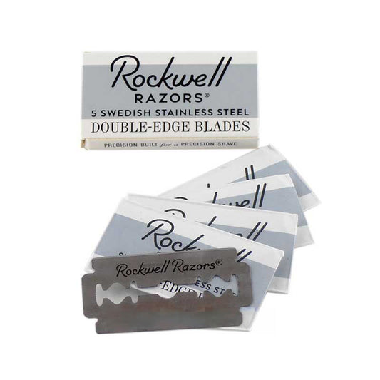 Rockwell Razors Swedish Stainless Steel Blades 5pcs – Pure Comfort
