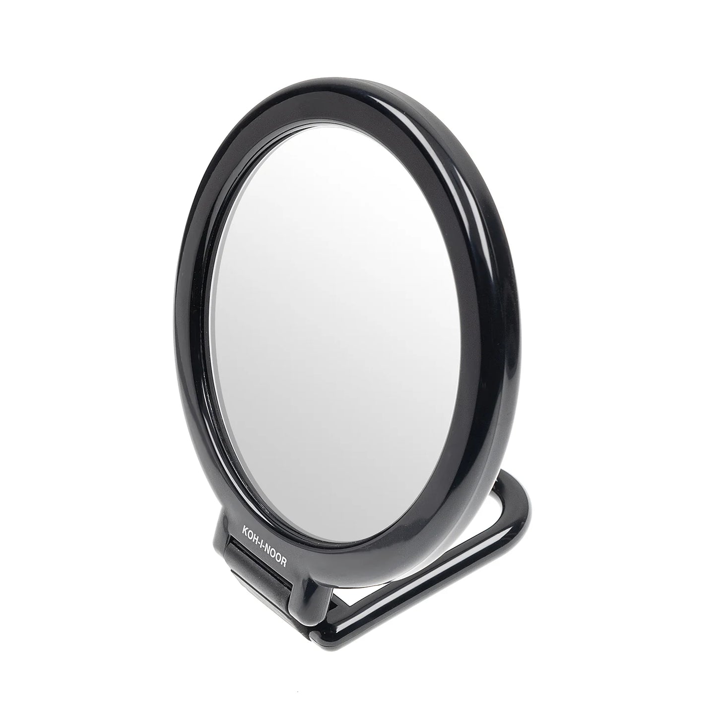 Koh-I-Noor Double-Sided Artisan Vanity Mirror with Folding Handle - Planar & 3x Magnifying