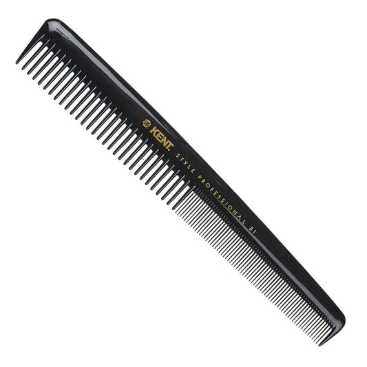Kent Brushes SPC81 Professional Cutting Comb - Coarse & Fine Teeth 180mm