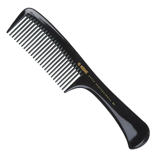 Kent Brushes SPC83 Large Rake Comb All Coarse Teeth, Anti-static & Heat Resistant 220mm