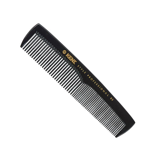 Kent Brushes SPC85 Pocket Comb - Coarse & Fine Teeth, Anti-static & Heat Resistant 135mm