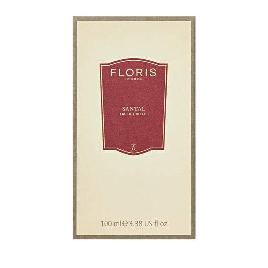 Floris London Santal Eau de Toilette 100ml - Luxury Woody Fougère Men's Fragrance