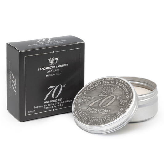 Saponificio Varesino 70th Anniversary Shaving Soap 150g – Beta 4.3 Formulation