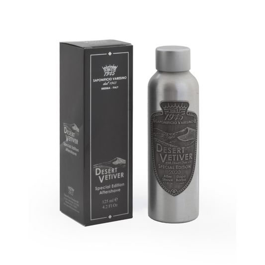 Saponificio Varesino Desert Vetiver Aftershave Lotion – Mineral Skin Repair 125ml