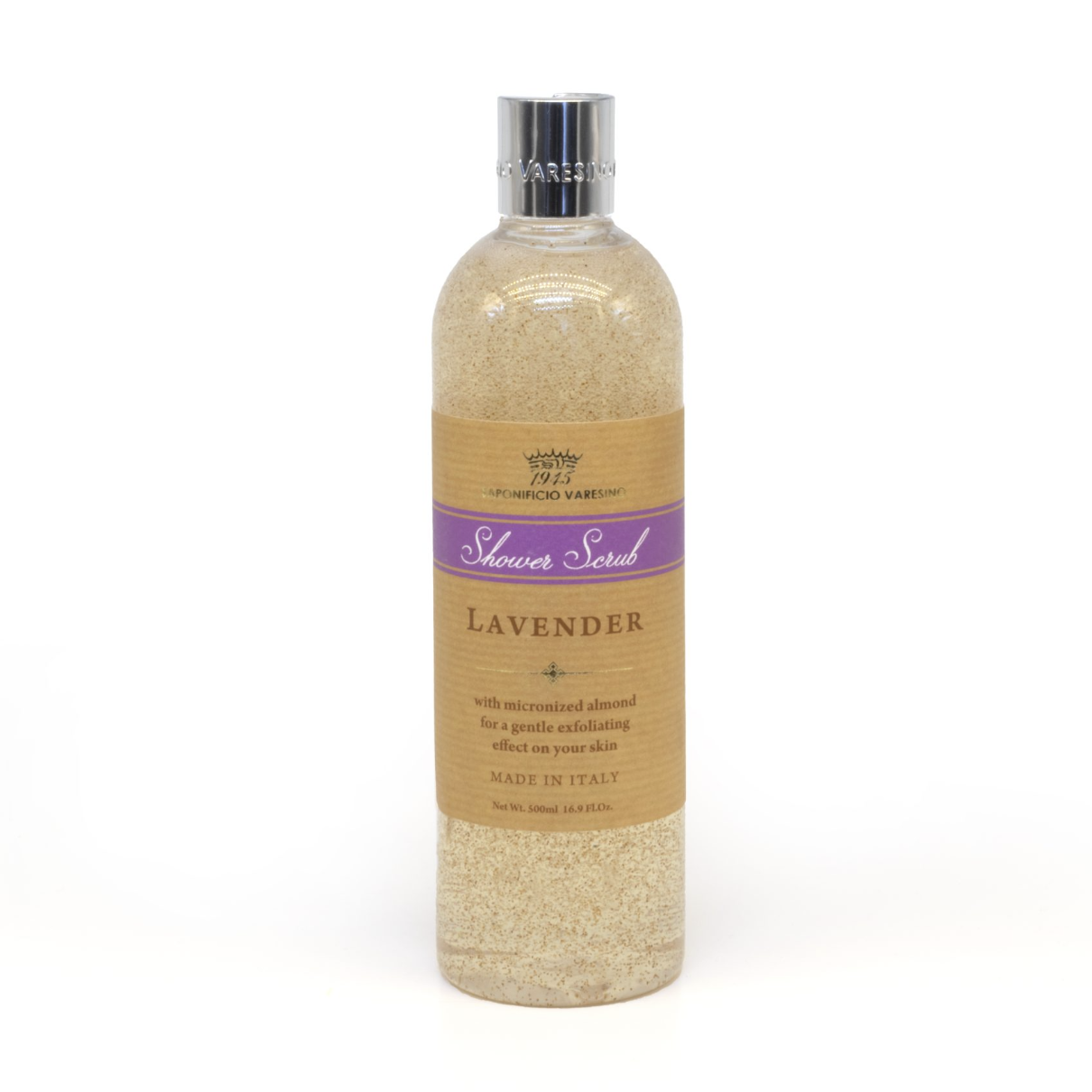 Saponificio Varesino Lavender Shower Gel Scrub – Calming Skin Renewal 500ml