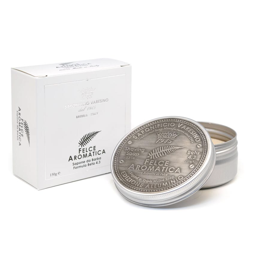 Saponificio Varesino Felce Aromatica Shaving Soap – The Ultimate Beta 4.3 Fougère 150g