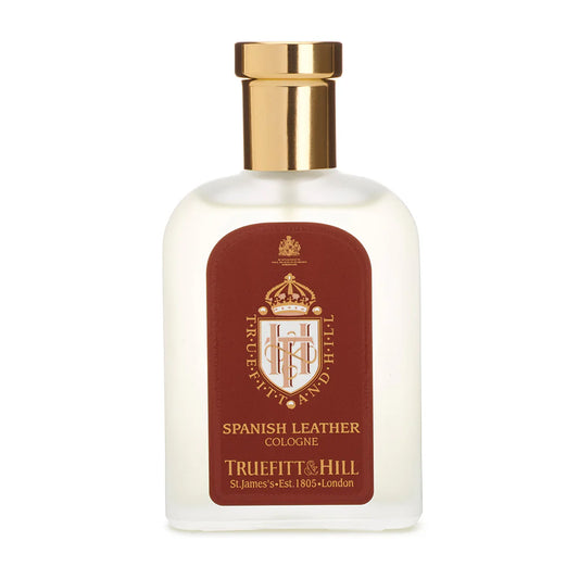 Truefitt & Hill Spanish Leather Rich & Masculine Heritage Scent Cologne 100ml