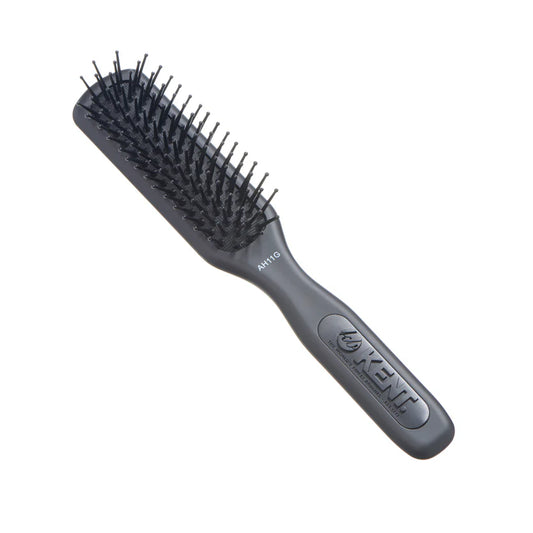 Kent Brushes AH11G AirHedz Narrow Cushion Brush - Fine Quills for Short/Medium Hair