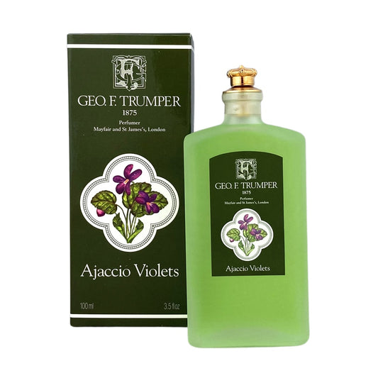 Geo. F. Trumper Ajaccio Violets Cologne - Elegant & Classic Floral Fragrance 100ml