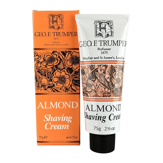 Geo. F. Trumper Almond Soft Shaving Cream Tube - Classic Nutty Aroma 75g