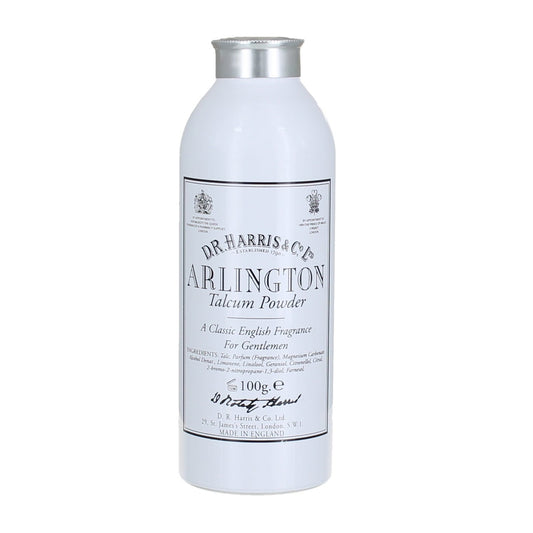 Dr Harris Arlington Talcum Powder - Soothing Citrus and Fern Moisture Control 100g