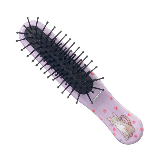 Kent Brushes ArtHedz Children's Pocket Hairbrush - Cats 140mm
