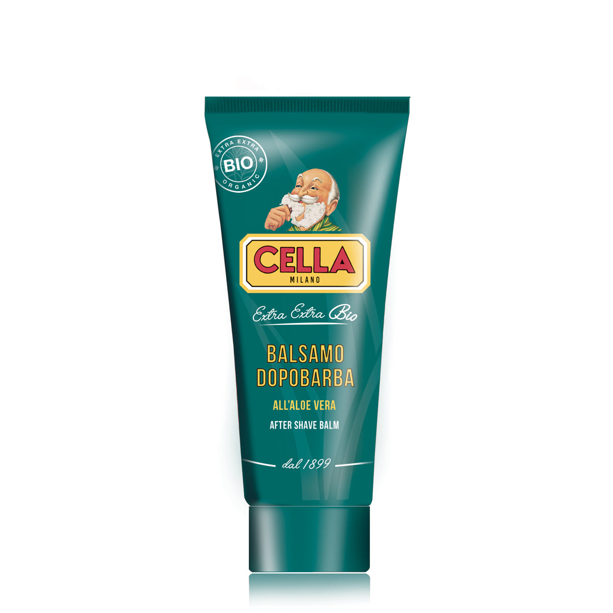 Cella Milano Aloe Organic Aftershave Balm - AIAB Certified Bio Regenerating Care 100ml