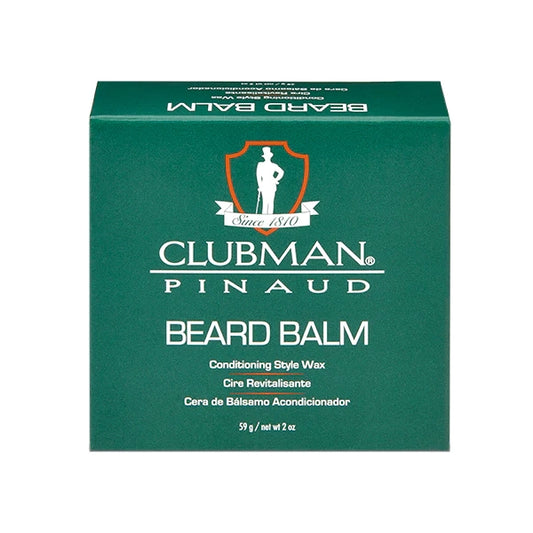 Clubman Pinaud Beard Balm - Taming & Conditioning Styler with Beeswax 59g