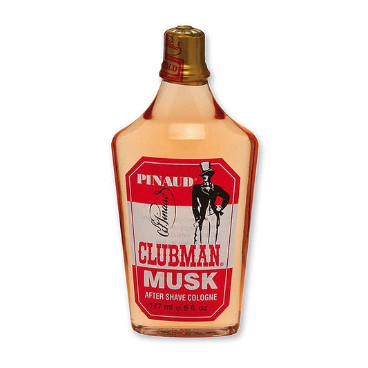Clubman Pinaud Musk After Shave Cologne - Classic Soothing Skin Tonic 177ml