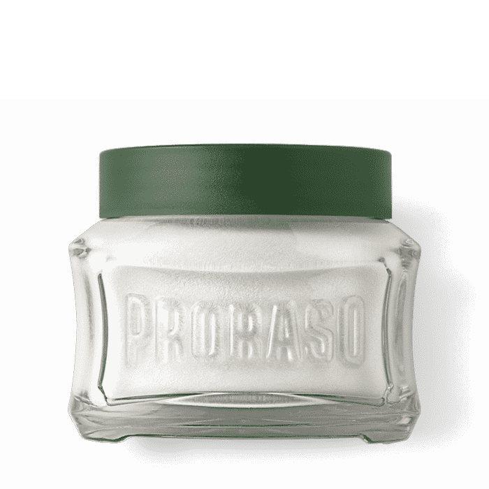 Proraso Green Line Pre-Shave Cream – Eucalyptus & Menthol 100ml
