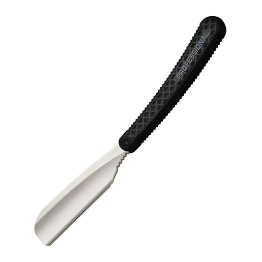 Feather Artist Club SR Japanese-Style Razor - Professional Non-Folding Black (ACSR-NB)