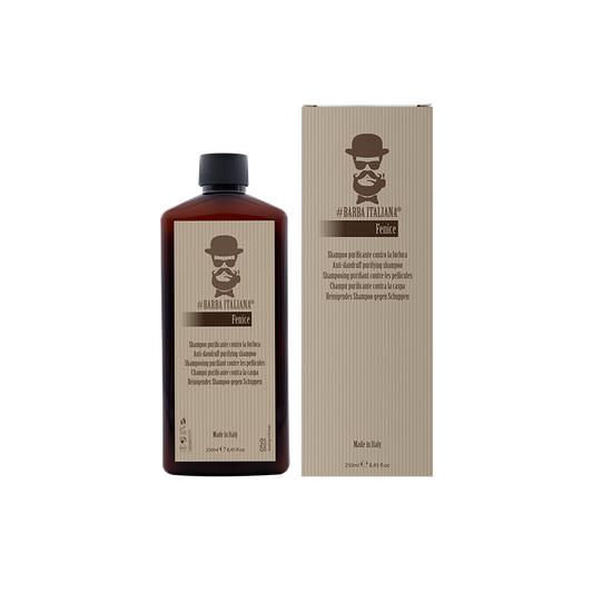 Barba Italiana Fenice - Anti-Dandruff Purifying Shampoo for Oily & Dry Scalp 250ml