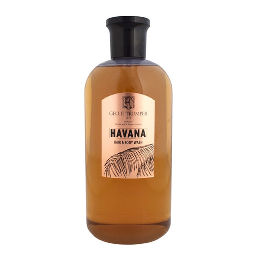 Geo. F. Trumper Havana Hair & Body Wash - Exotic Dual-Action Cleanser 500ml