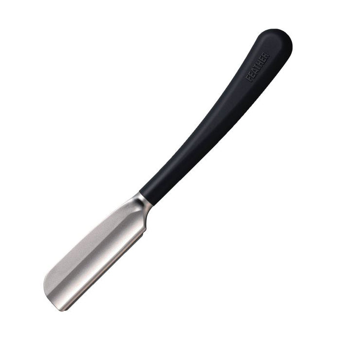Feather Artist Club SS Japanese Style Razor - Black Non-Folding Professional Razor (ACS-NB)