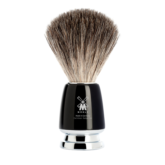 Muehle VIVO Shaving Brush - Pure Badger & Plum Wood (21mm)