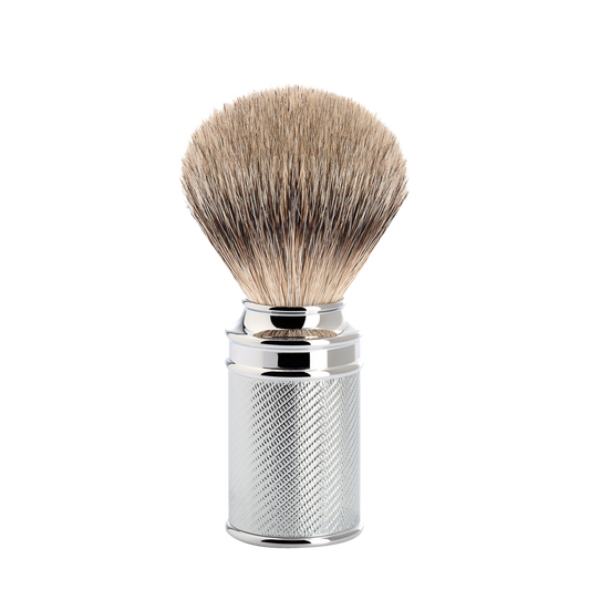Muehle CLASSIC Shaving Brush - Silvertip Badger & Chrome (21mm)