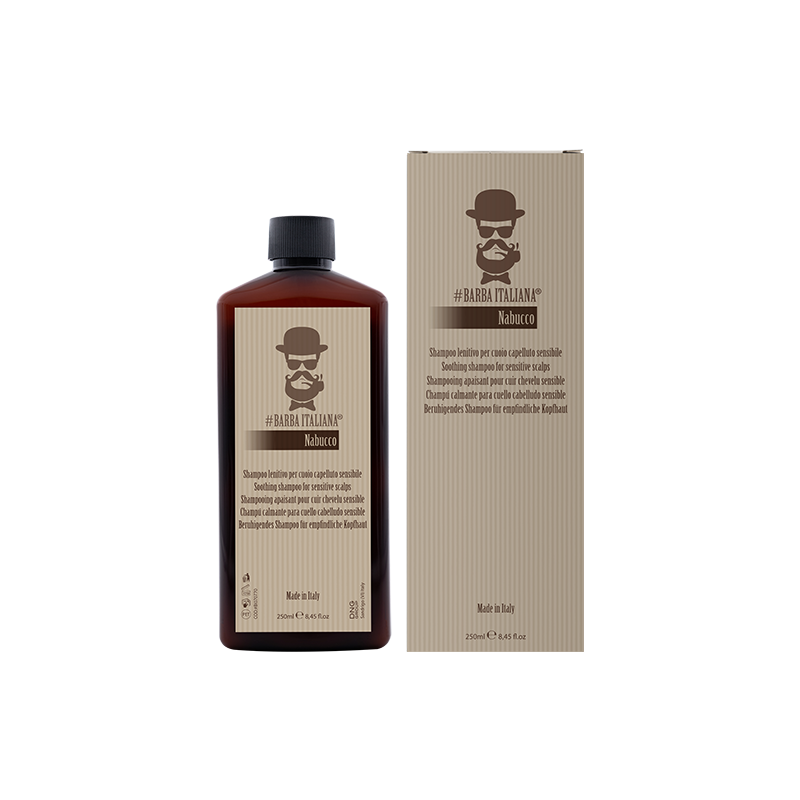 Barba Italiana Nabucco - Soothing Shampoo for Sensitive & Itchy Scalp 250ml