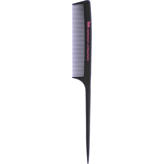TEK 2350 Academic Cutting Comb Antibacterial Carbon Alloy with Ultra-Fine Teeth