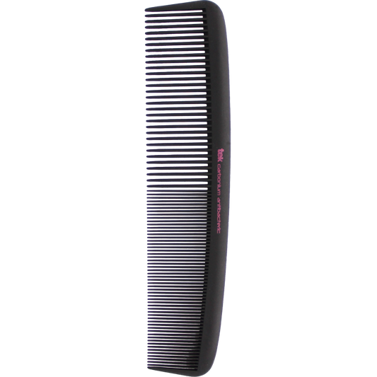 TEK 2373 Giant Antibacterial Carbon Cutting Comb - Wide/Fine Tooth (23cm)