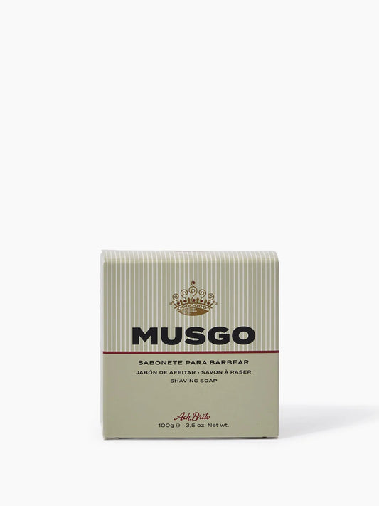 Ach Brito Musgo Shaving Soap - Traditional Vegetable-Based Soap 100g
