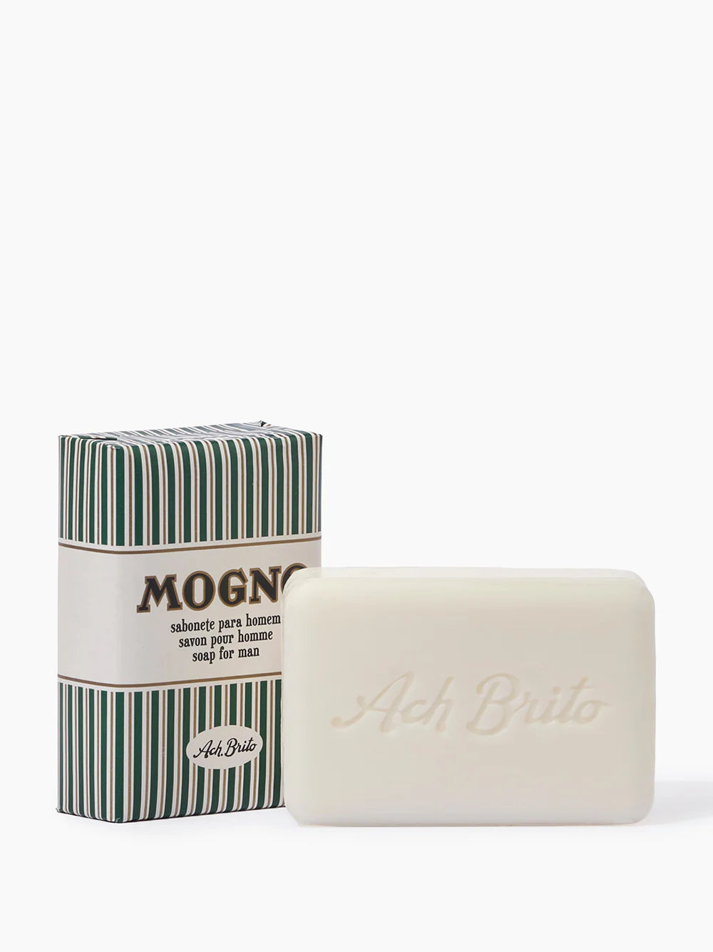 Ach Brito Mogno Bath Soap - Pistachio Oil Cleanser 160g