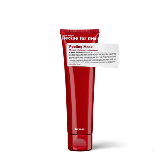 Recipe for men Peeling Mask – Instant Radiance & Deep Exfoliation 100ml