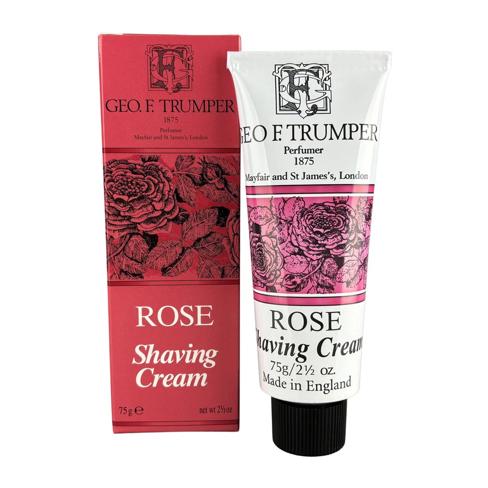 Geo. F. Trumper Rose Soft Shaving Cream Tube - Sensitive Skin Specialist 75g