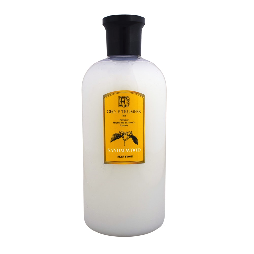 Geo. F. Trumper Sandalwood Skin Food - Professional Dual-Action Pre & Post Shave Treatment 500ml