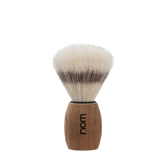 nom by Muehle OLE Shaving Brush - Pure Spruce Handle & Boar Bristles (41 PS)