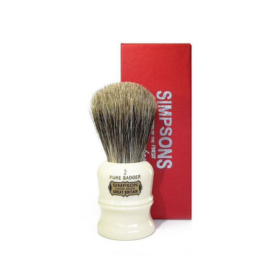 Simpsons Duke D2 Pure Badger Shaving Brush – The Robust Workhorse