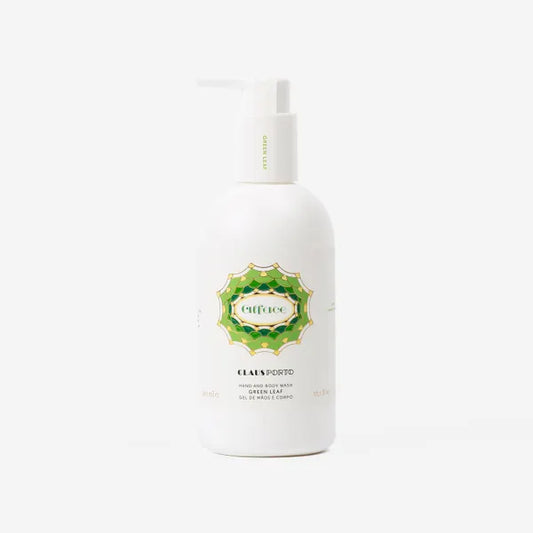 Claus Porto Deco Line Alface Hand and Body Wash - Organic Aloe & Green Leaf 300ml